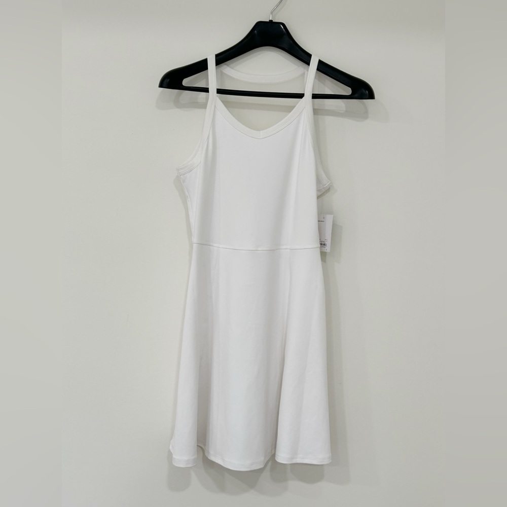 Tek Gear White Sleeveless A-Line Tennis Athletic Dress Size Small